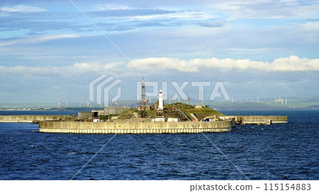 漂浮在東京灣的人工島“海堡二號” 115154883