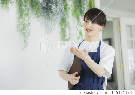 Apron male staff 115155158