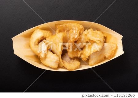 Deep fried sea bass 115155260