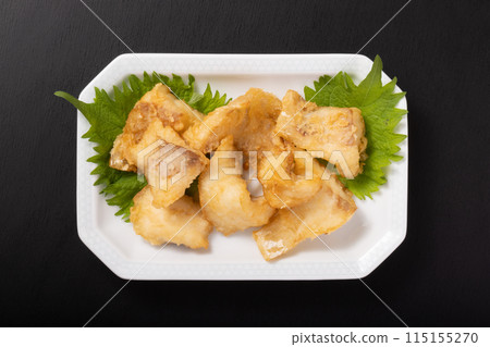 Deep fried sea bass Deep fried sea bass 115155270