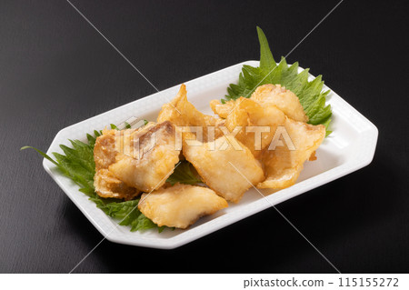 Deep fried sea bass Deep fried sea bass 115155272