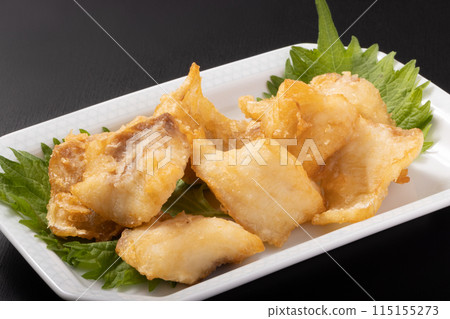 Deep fried sea bass Deep fried sea bass 115155273