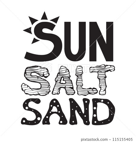 sun salt sand lettering Svg,Summer day,Beach,Vacay Mode,Summer Vibes,Summer Quote,Beach Life,Vibes 115155405