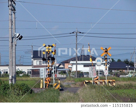 Tobu Isesaki Line, I No. 478 crossing (September 9, 2014) Currently closed, next to No. 480 crossing 115155815