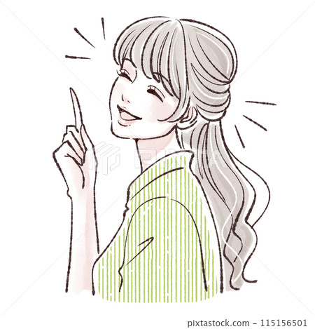 婦女和女孩插畫素材 婦女和女孩插畫素材 115156501