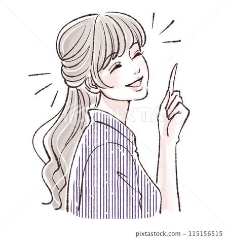 婦女和女孩插畫素材 115156515