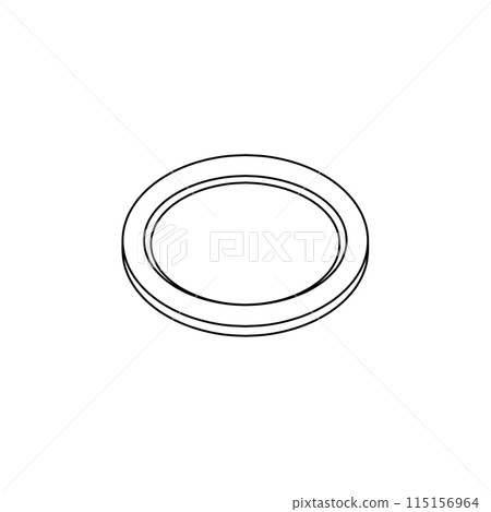 Ring drawing (flat packing) Ring drawing (flat packing) 115156964