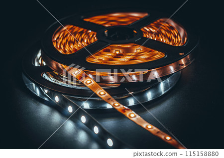 Strip led with cold white and warm white colour SMD LEDs Strip led with cold white and warm white colour SMD LEDs 115158880