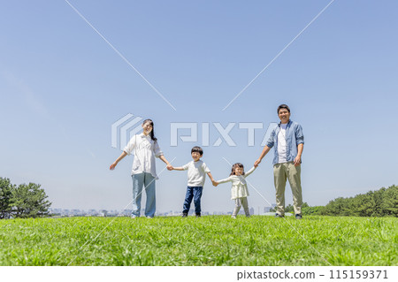 Grassland Family Parents and children 115159371
