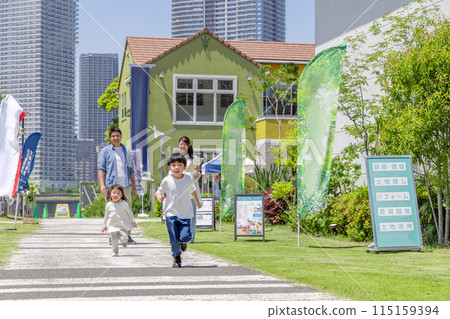 樣品屋參觀家庭住宅展廳 樣品屋參觀家庭住宅展廳 115159394