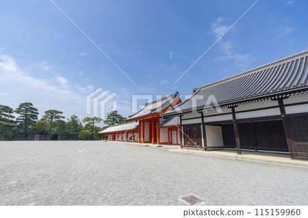 Kyoto Imperial Palace: its vast grounds, Giyoden Hall and Nikkamon Gate 115159960
