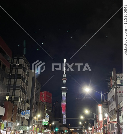 Skytree on New Year's Day 115160042