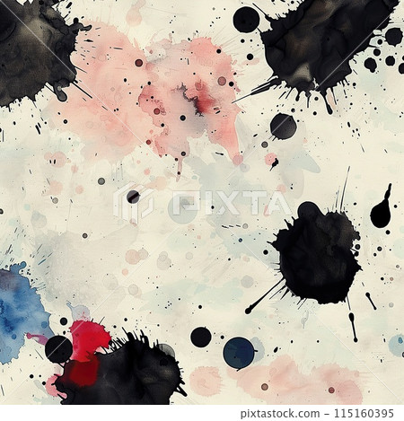 Grunge watercolor spots, blots. Grunge watercolor spots, blots. 115160395