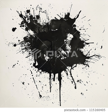 Grunge watercolor spots, blots. 115160405