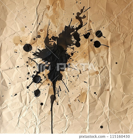 Grunge watercolor spots, blots. 115160430