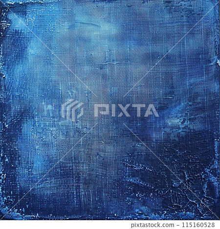 The texture of old, blue denim as a background. 115160528