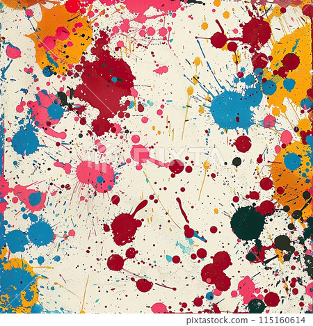 Bright watercolor spots, blots on sheets of paper. 115160614