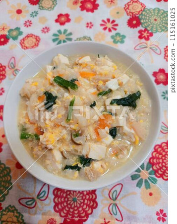 Homemade tofu rice porridge 115161025