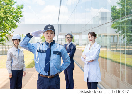 各種職業人士（保全、商人、工程師、研究人員） 115161097