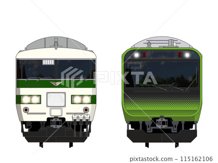 東京電車5號_185系200系/E235系 115162106