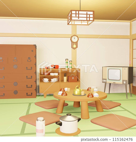 昭和復古房間圖 115162476