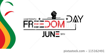 True Captivating Beautiful And Stunning Vector Design for Juneteenth Freedom Day Celebration True Captivating Beautiful And Stunning Vector Design for Juneteenth Freedom Day Celebration 115162491