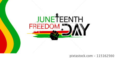True Captivating Beautiful And Stunning Vector Design for Juneteenth Freedom Day Celebration True Captivating Beautiful And Stunning Vector Design for Juneteenth Freedom Day Celebration 115162560