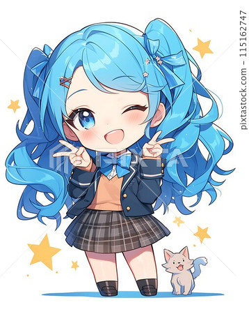 可愛的女高中生《赤壁》角色AI 115162747