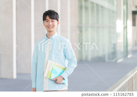 Smiley college student 115162785