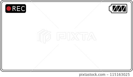 Simple recording screen frame material Simple recording screen frame material 115163025