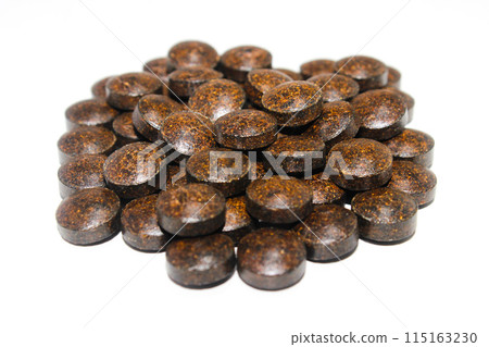 A picture of medicinens isolated on white background 115163230