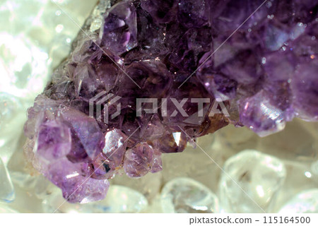 紫水晶能量石特寫 115164500