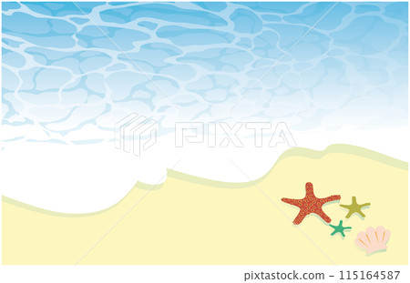 水面海浪背景 115164587