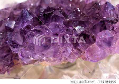 紫水晶能量石特寫 115164599