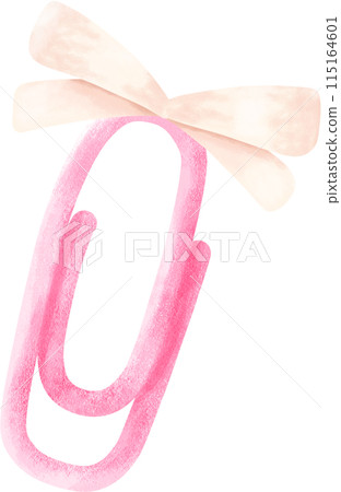 Cute coquette paper clip 115164601