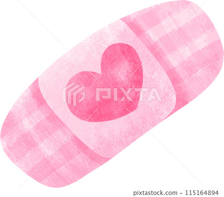Cute coquette pink plaster 115164894