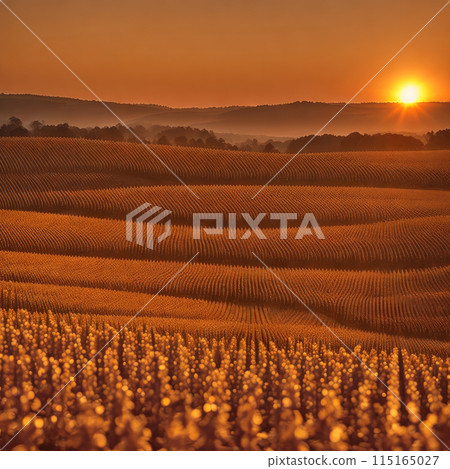 landscape with grapes 115165027