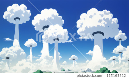 nuclear explosions mushrooms 115165312