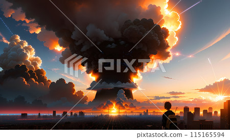 nuclear explosions mushrooms 115165594