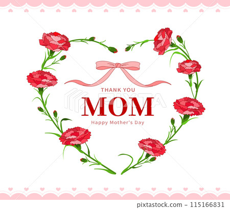 card, cards, carnation 115166831