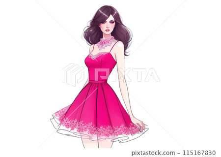 Luxury female portrait 115167830