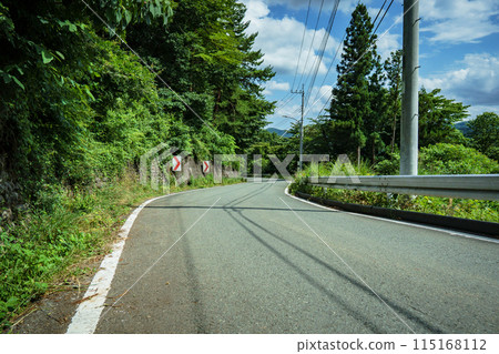 Mountain road 115168112