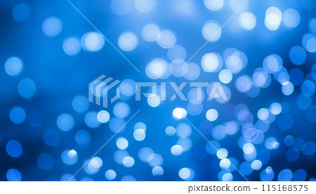 具有模糊圓形光效果的抽象球散景背景 115168575