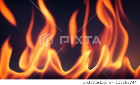 Burning flame background 115168744