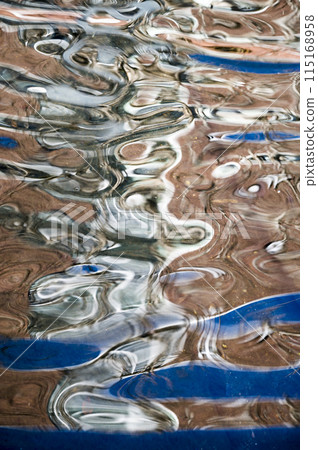 Fluctuation of water surface Fluctuation of water surface 115168958