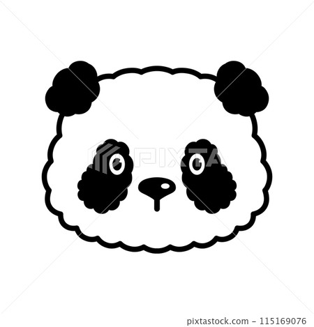 panda polar bear icon face head teddy vector fluffyl fur pet cartoon character logo symbol illustration clip art isolated panda polar bear icon face head teddy vector fluffyl fur pet cartoon character logo symbol illustration clip art isolated 115169076