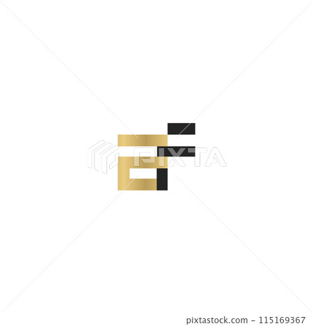 ZF or FZ logo and icon design ZF or FZ logo and icon design 115169367