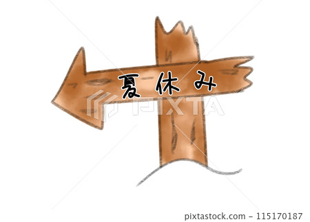 Summer signboard Summer signboard 115170187