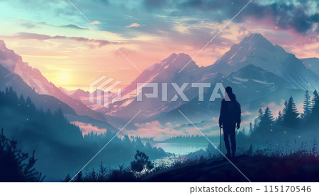 Solitude among the peaks: The search for inner peace 115170546
