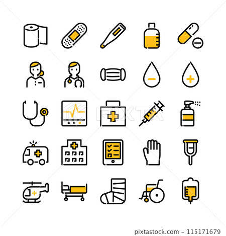 Medical icon Medical icon 115171679